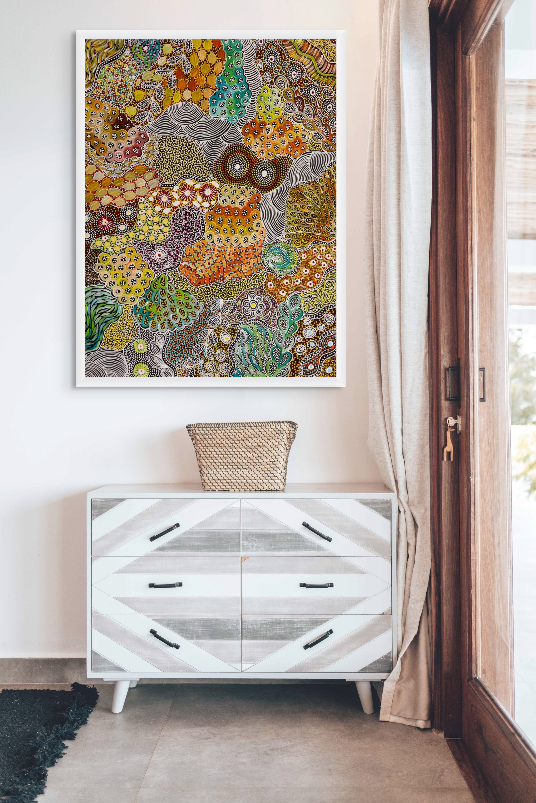 "Women's Ceremony" by Janet Golder Kngwarreye
