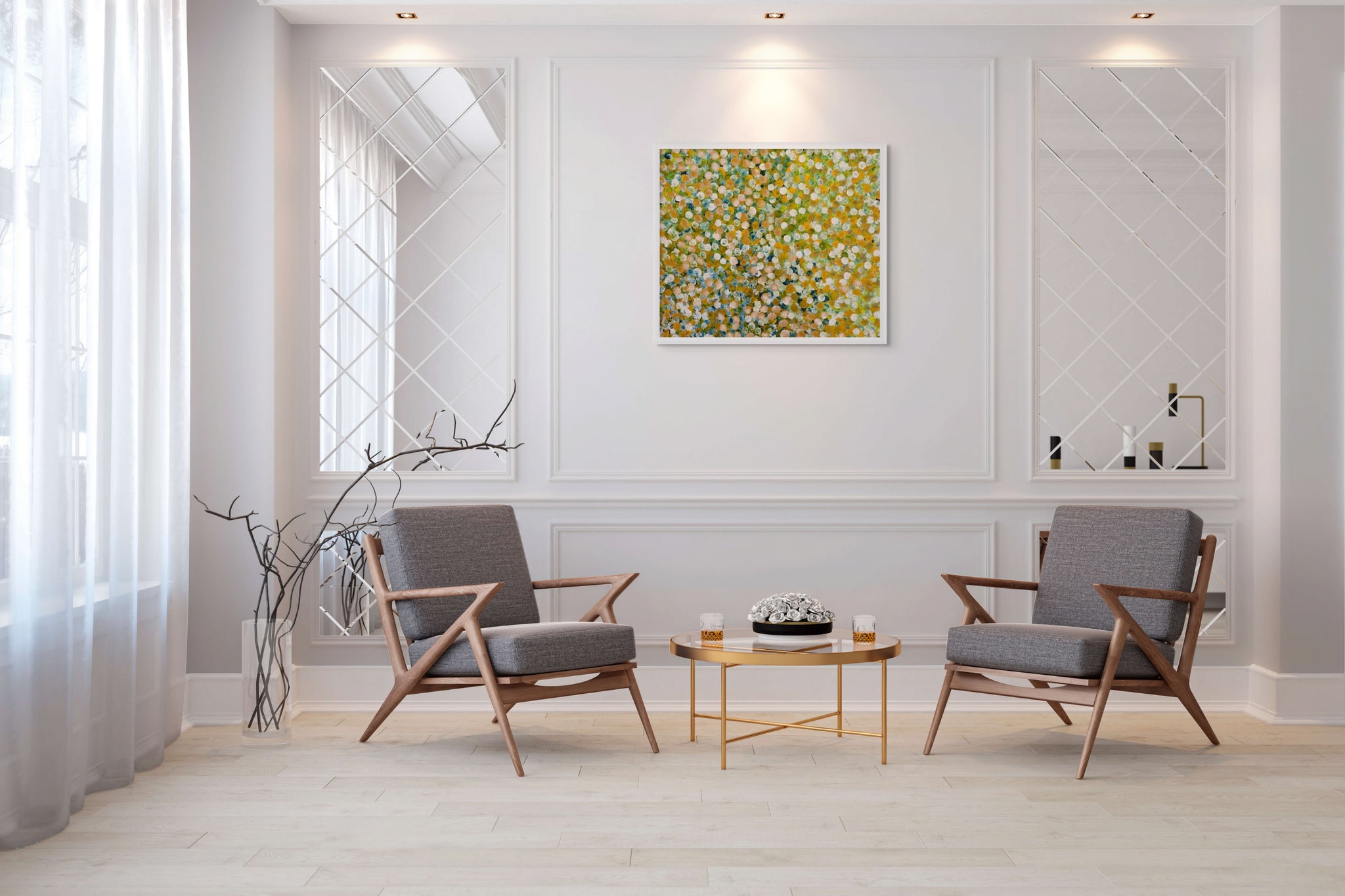 "Bush Plum Dreaming" by Janet Golder Kngwarreye
