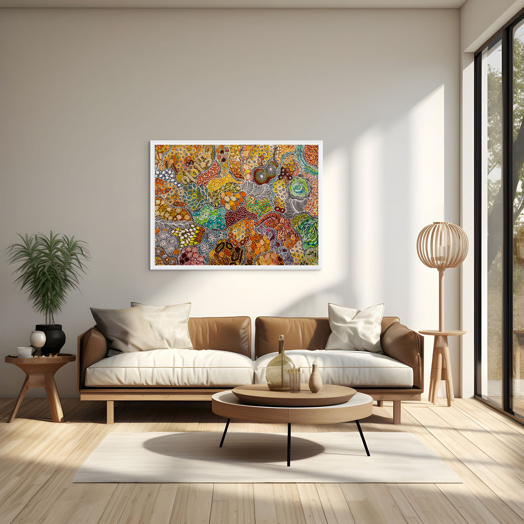 "Women's Ceremony" by Janet Golder Kngwarreye