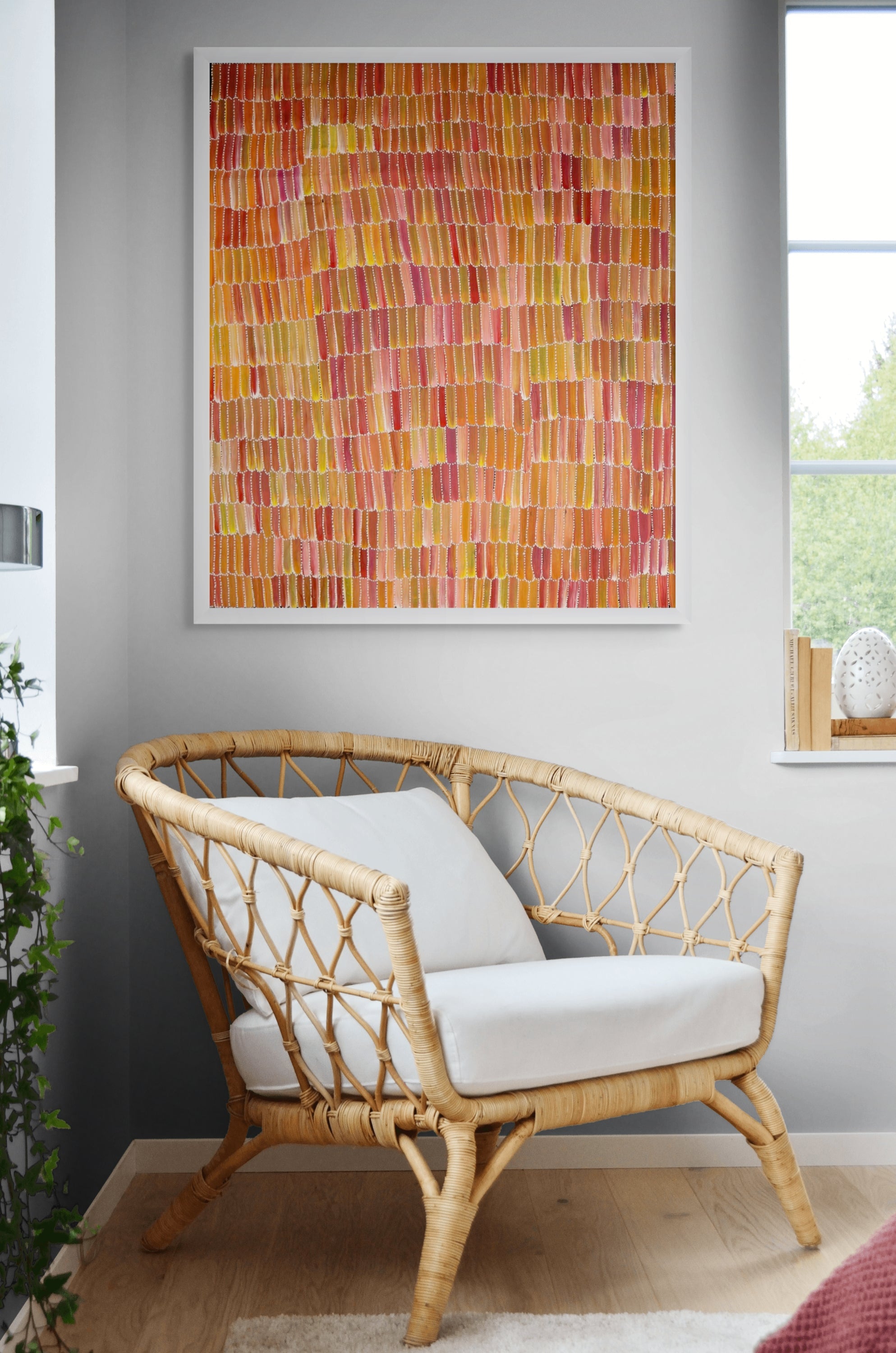 "Bush Yam" by Jeannie Mills Pwerle