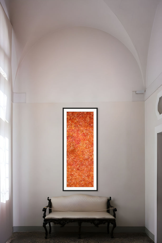 "Bush Plum Dreaming" by Kate Pitjara