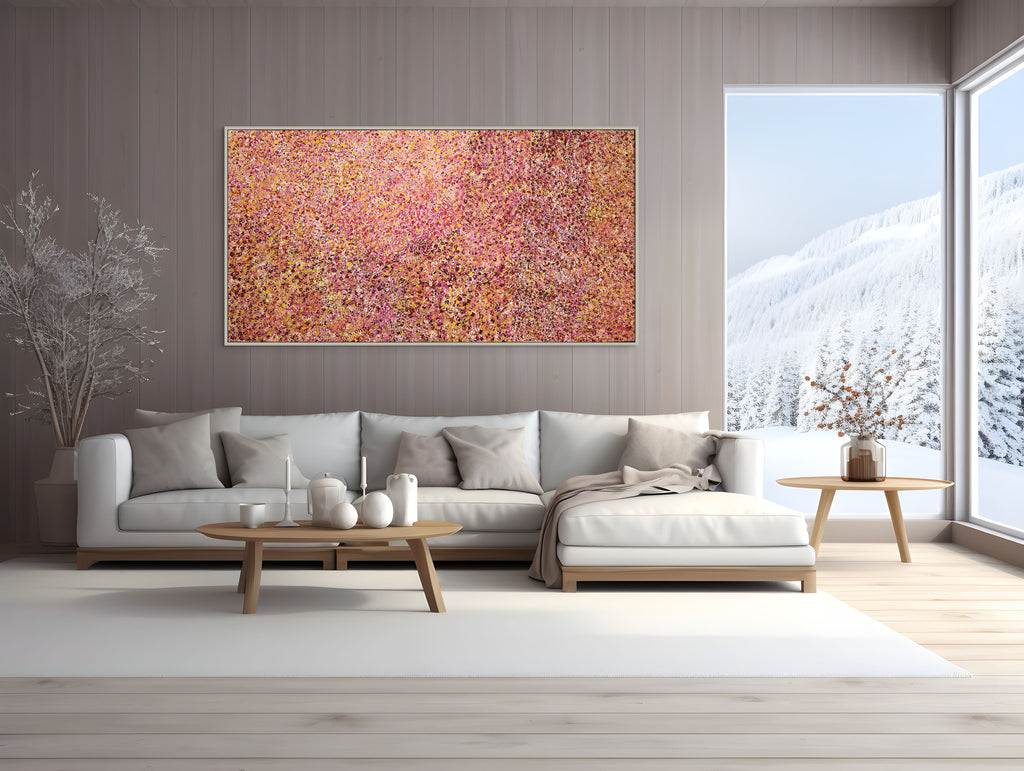 "Bush Plum Dreaming" by Bessie Petyarre