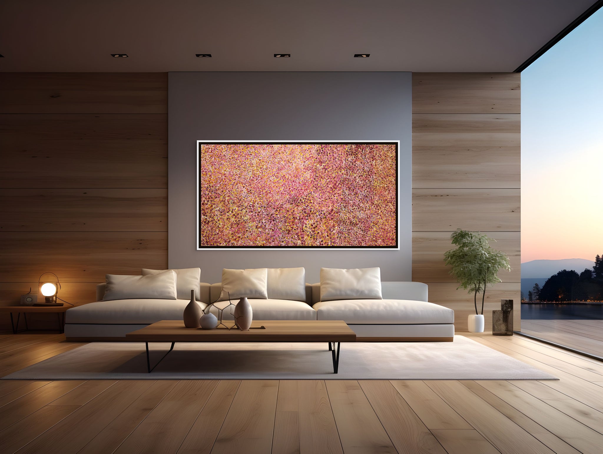 "Bush Plum Dreaming" by Bessie Petyarre