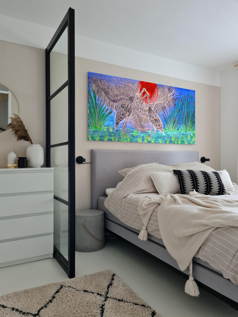 "Brolga Dreaming" by Christine Winmar