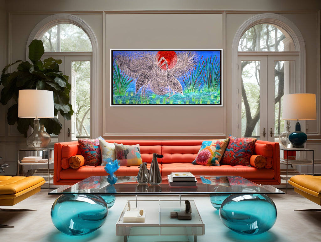 "Brolga Dreaming" by Christine Winmar