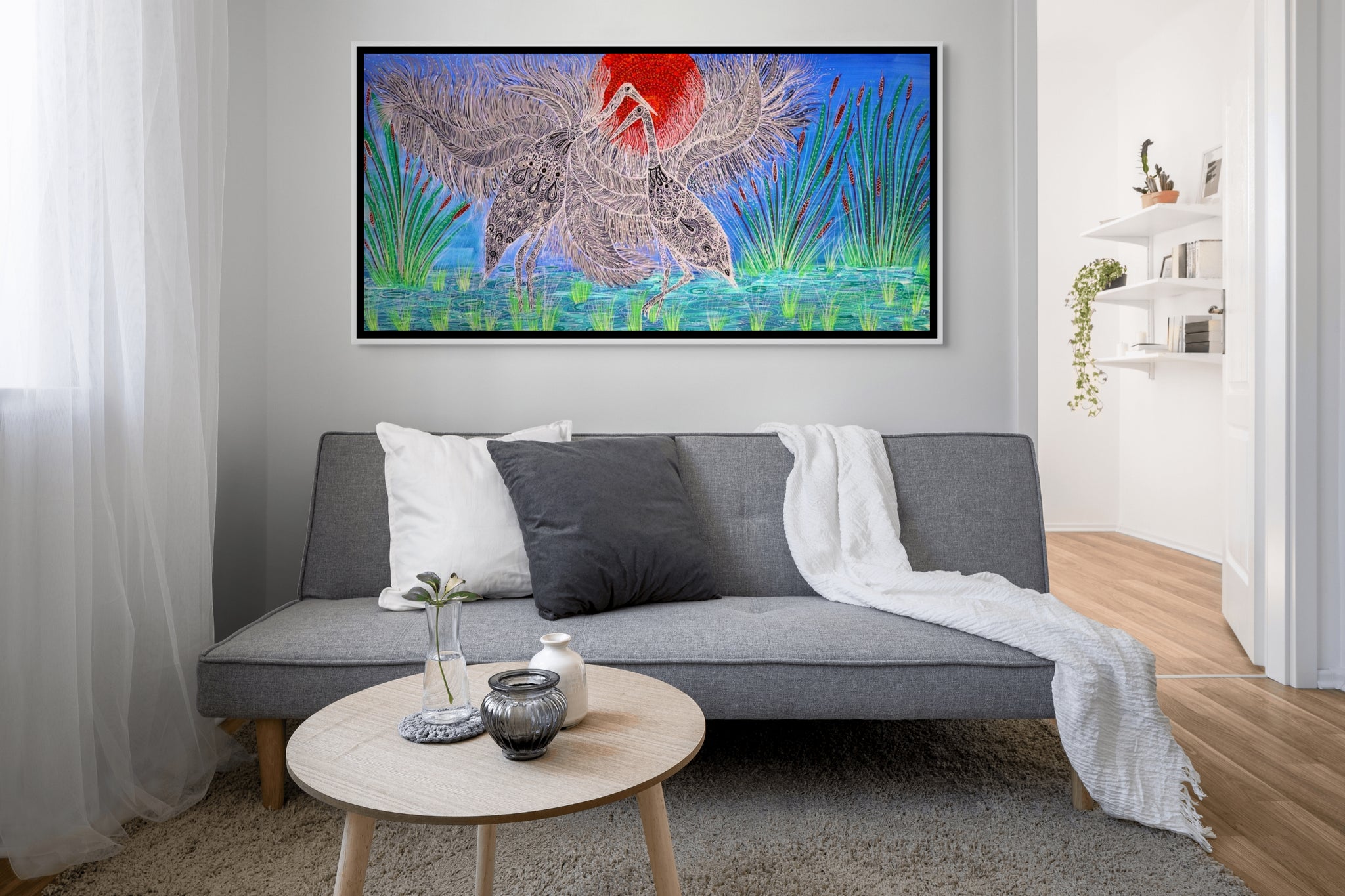 "Brolga Dreaming" by Christine Winmar
