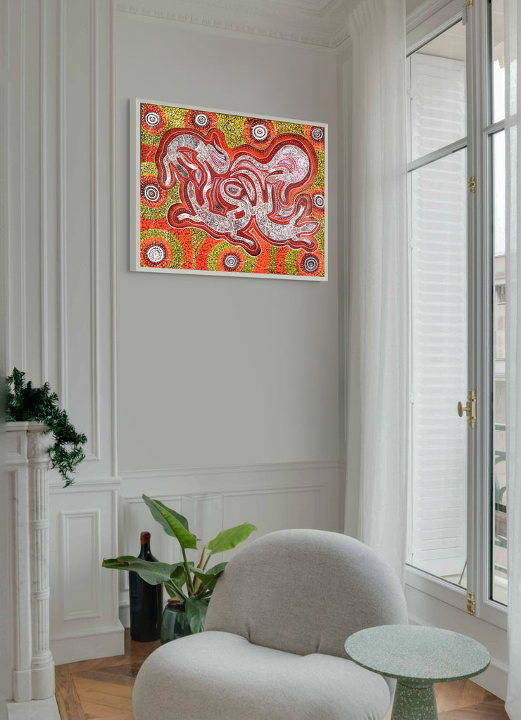 "Goanna Dreaming" by Christine Winmar