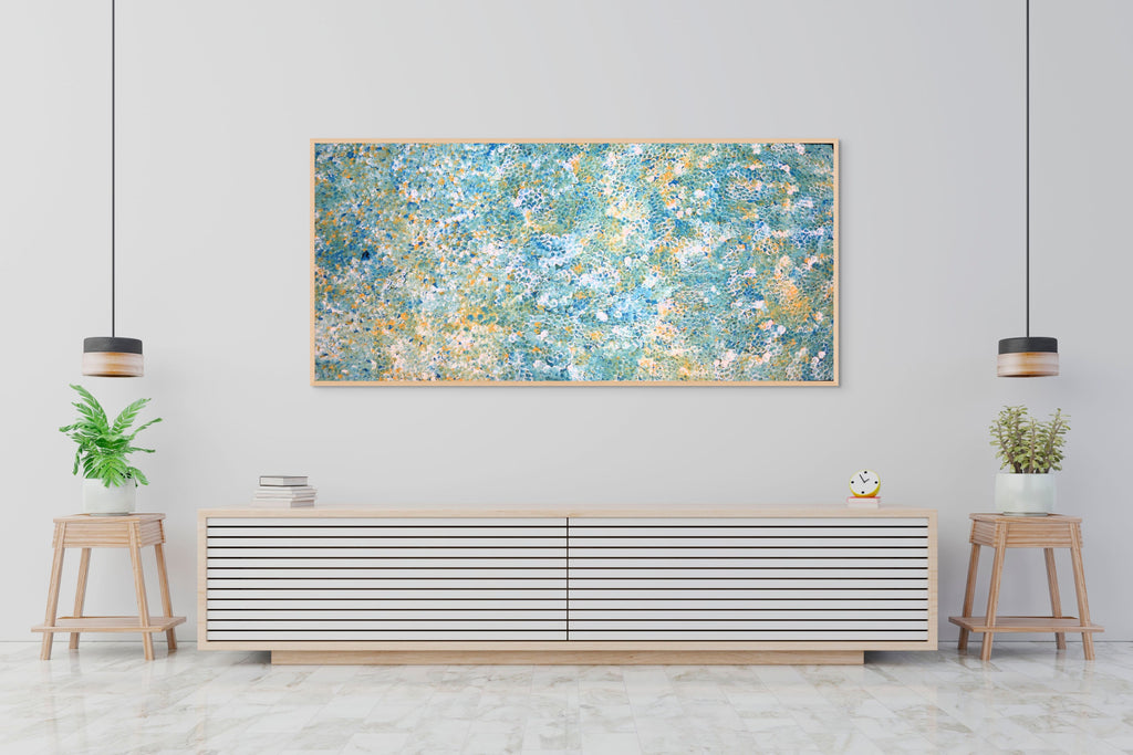 "Bush Plum Dreaming" by Kate Pitjara