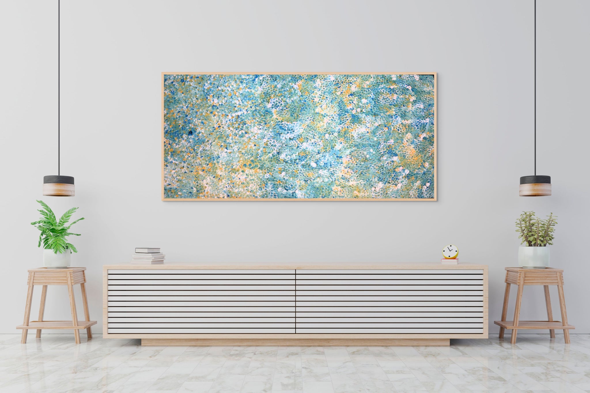"Bush Plum Dreaming" by Kate Pitjara