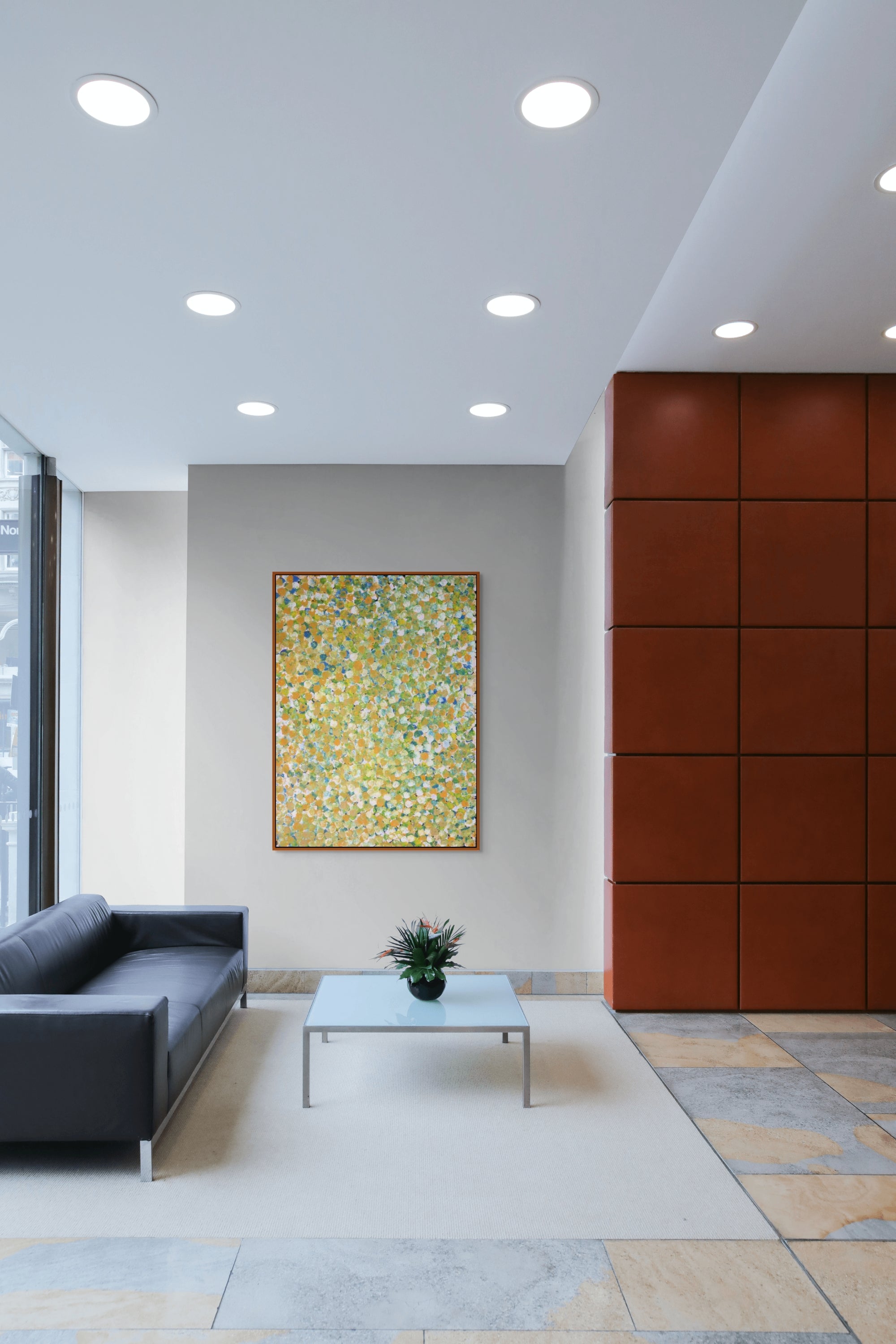 "Bush Plum Dreaming" by Janet Golder Kngwarreye