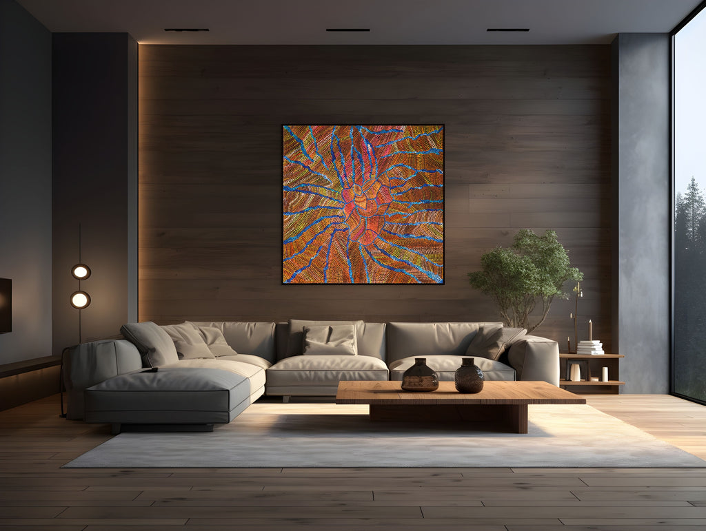 "Bush Yam Seeds" by Joy Purvis Pitjara