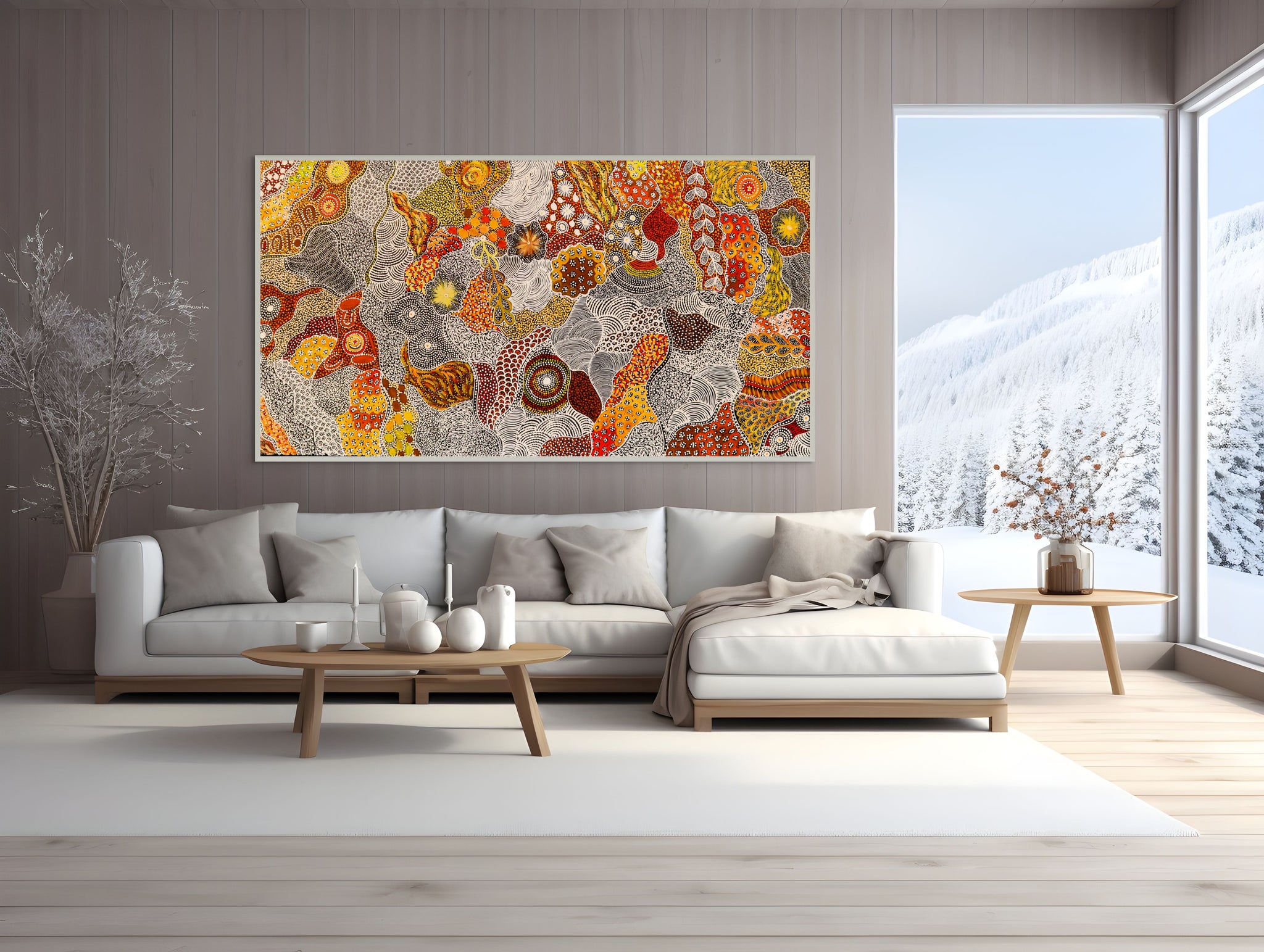 "Women's Ceremony" by Janet Golder Kngwarreye
