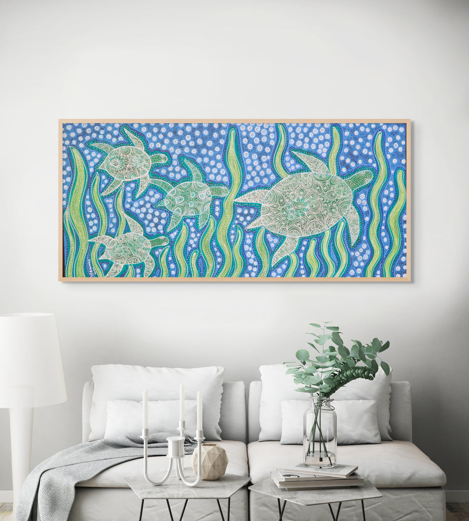 "Turtle Dreaming" by Christine Winmar