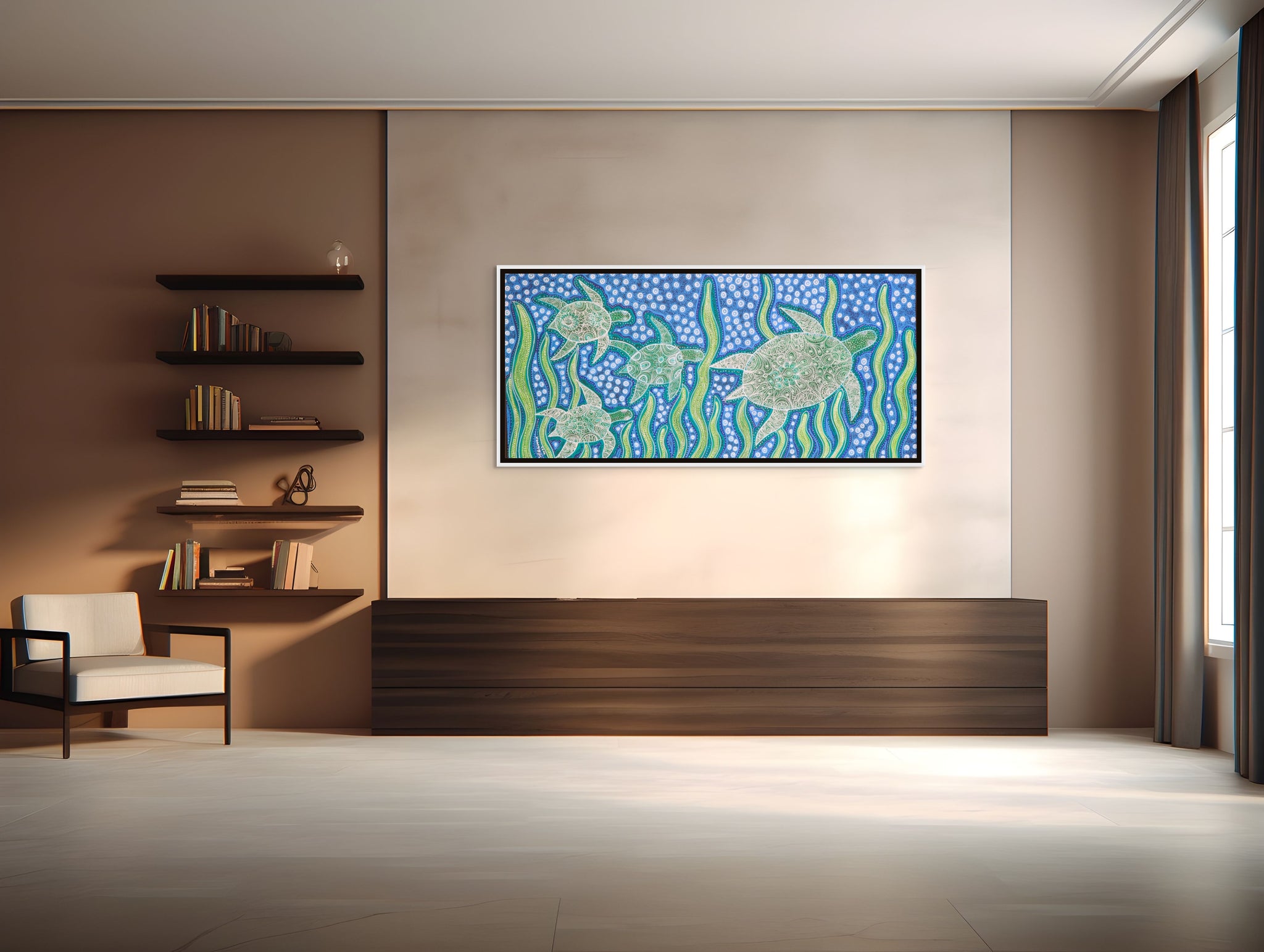 "Turtle Dreaming" by Christine Winmar