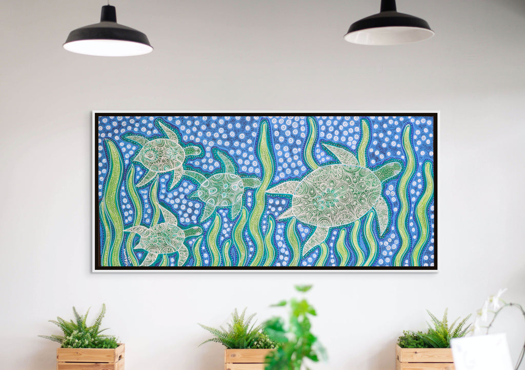 "Turtle Dreaming" by Christine Winmar