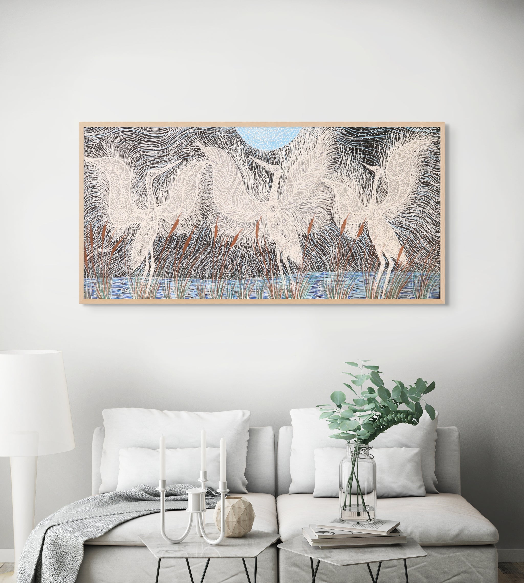 "Brolga Dreaming" by Christine Winmar