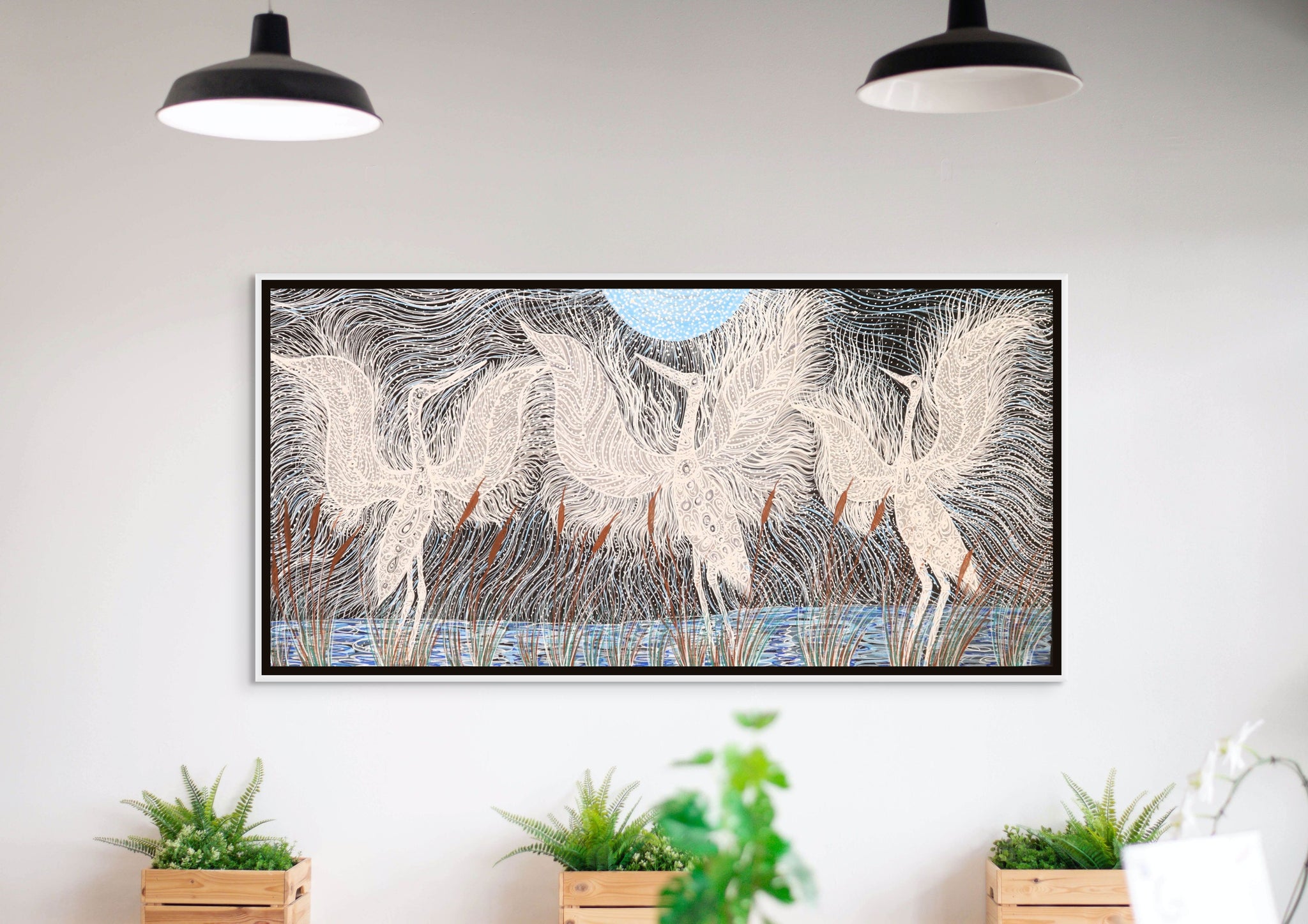 "Brolga Dreaming" by Christine Winmar