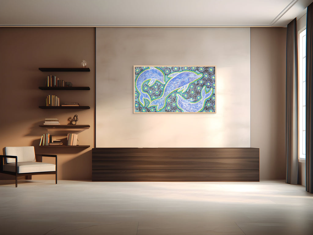 "Dolphin Dreaming" by Christine Winmar