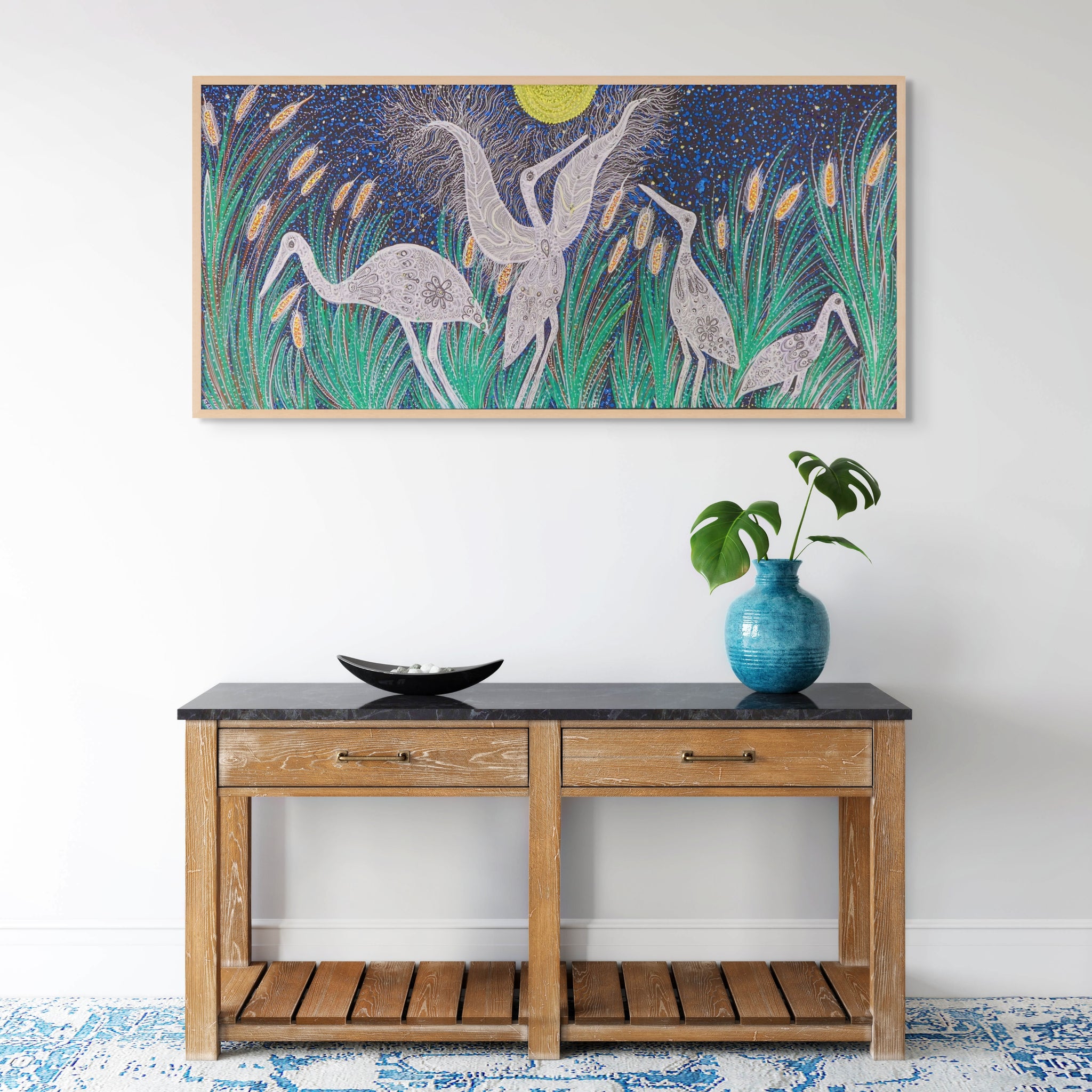 "Brolga Dreaming" by Christine Winmar