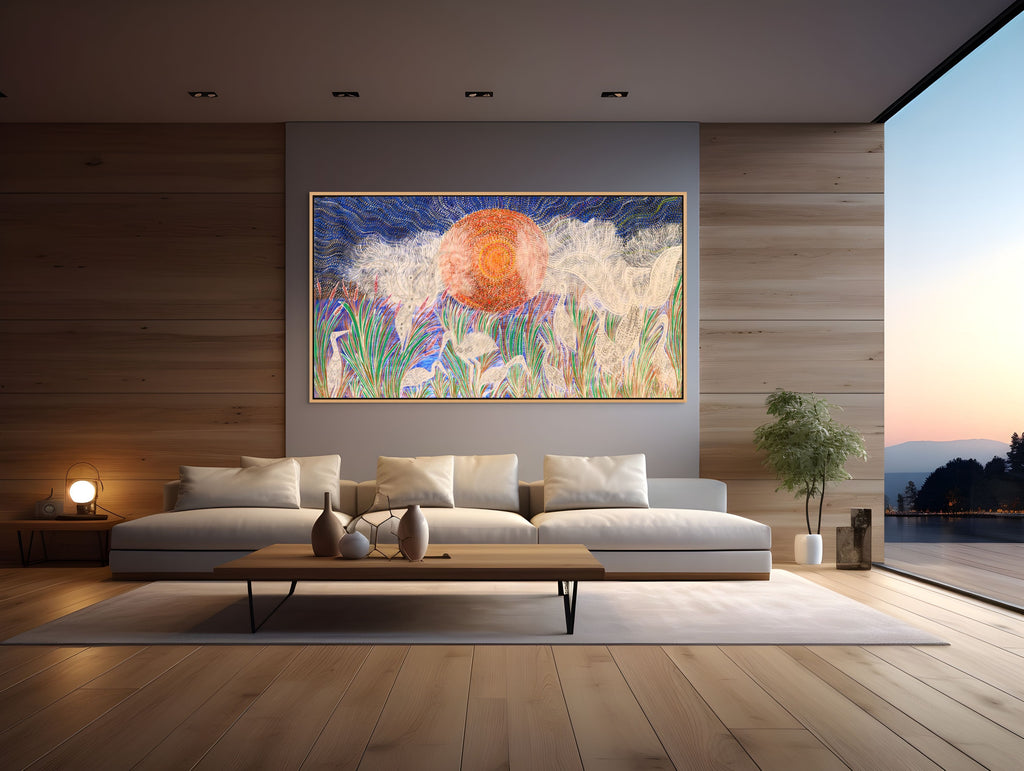"Brolga Dreaming" by Christine Winmar