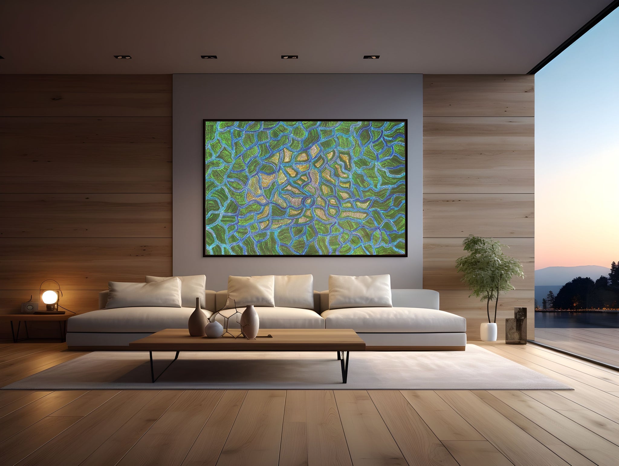 "Bush Yam Seeds" by Joy Purvis Pitjara