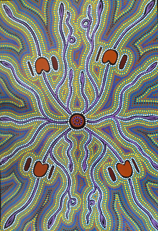 "Women Digging for Bush Potato" by Beverley Egan