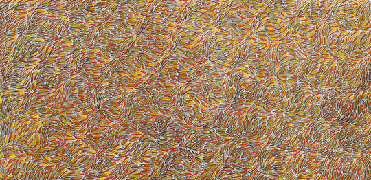 "Seeded Bush Medicine Leaves" by Rosemary Petyarre