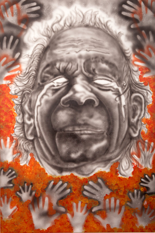 "David Gulpilil" by Andrew Binsiar (Ando)