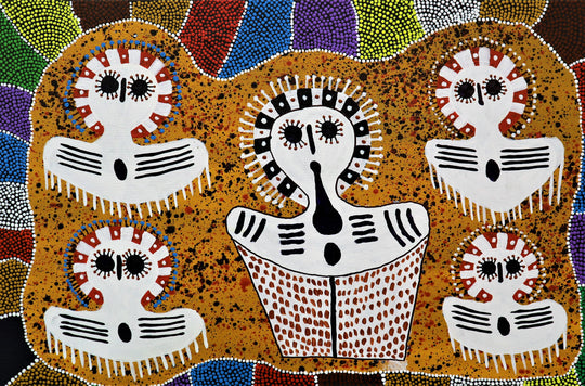 "Wandjina Dreaming" by Darren Everett