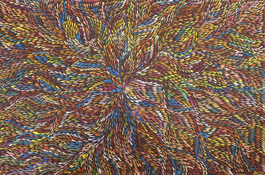 "Bush Medicine Leaves" by Heather Long Pitjara