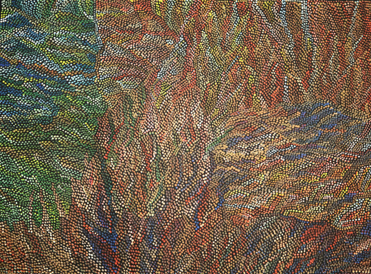 "Bush Yam Seeds" by Joy Pitjara