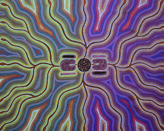 "Women Digging for Bush Potato" by Beverley Egan