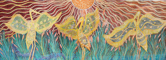 "Brolga Love Dance" by Christine Winmar