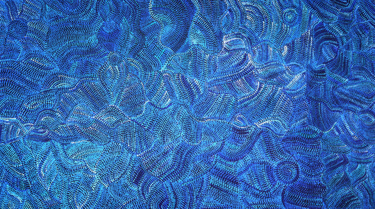 "Bush Yam Seeds" by Joy Pitjara