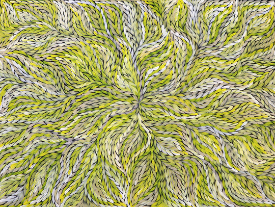 "Bush Medicine Leaves" by Rosemary Petyarre