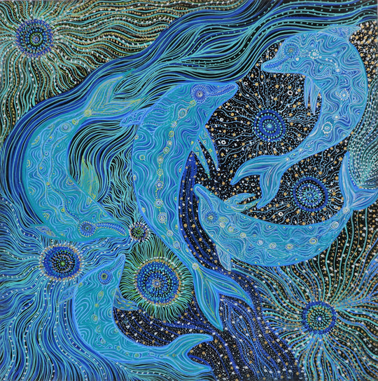 "Dolphin Dreaming" by Christine Winmar