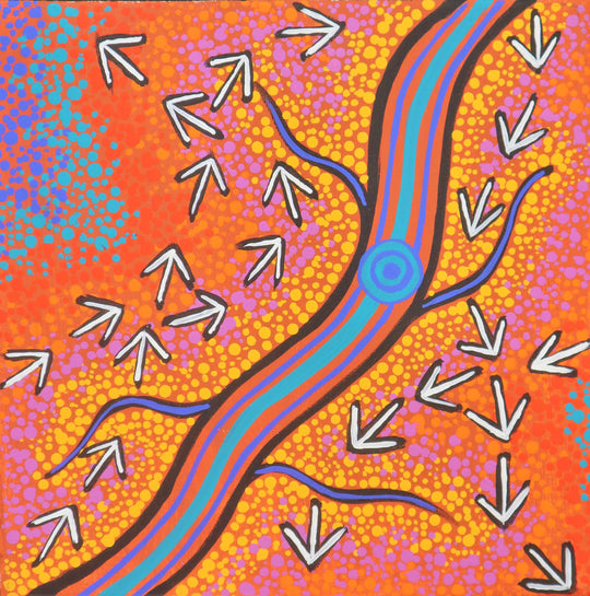 Small Framed Canvas Artworks by Beverley Egan