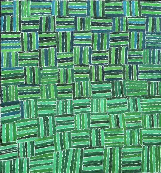 "Bush Yam" by Jedda Purvis Kngwarreye
