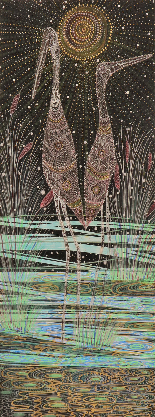 "Brolga Dreaming" by Christine Winmar