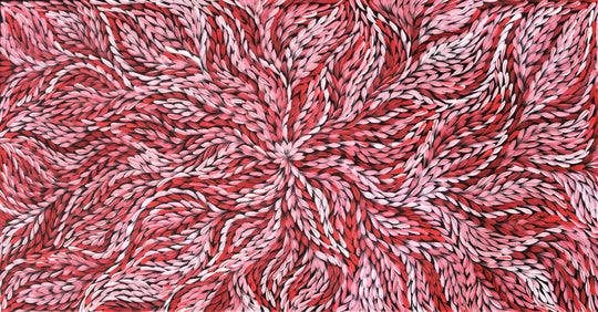 "Bush Medicine Leaves" by Rosemary Petyarre