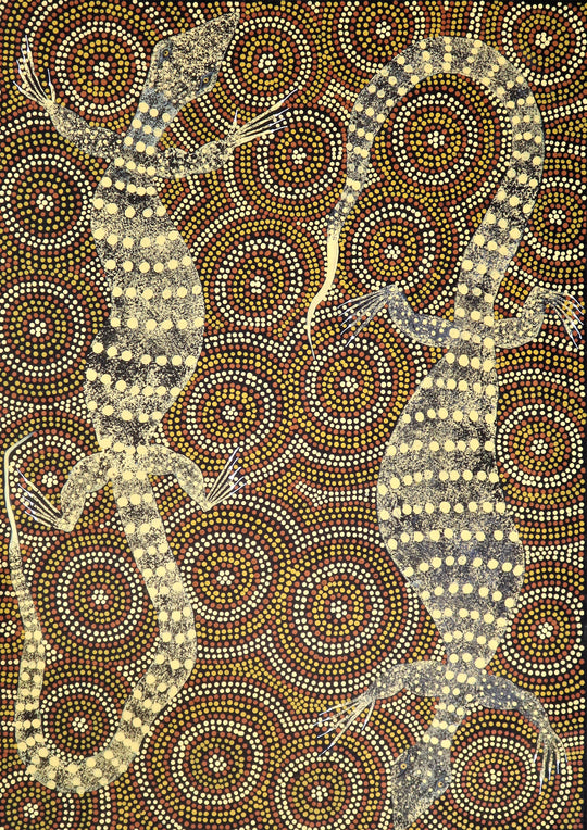 "Perentie" by Dulcie Long Pula