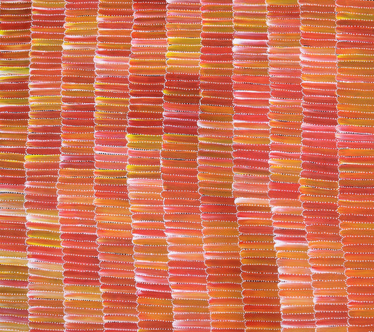 "Bush Yam Dreaming" by Jeannie Mills Pwerle