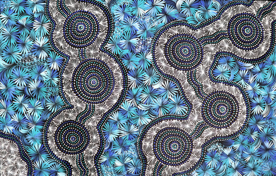 "Waterholes" by Selina Numina Kaprina