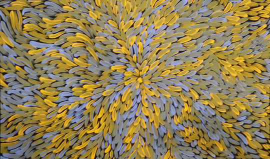 "Bush Medicine Leaves" by Shirley Namatjira