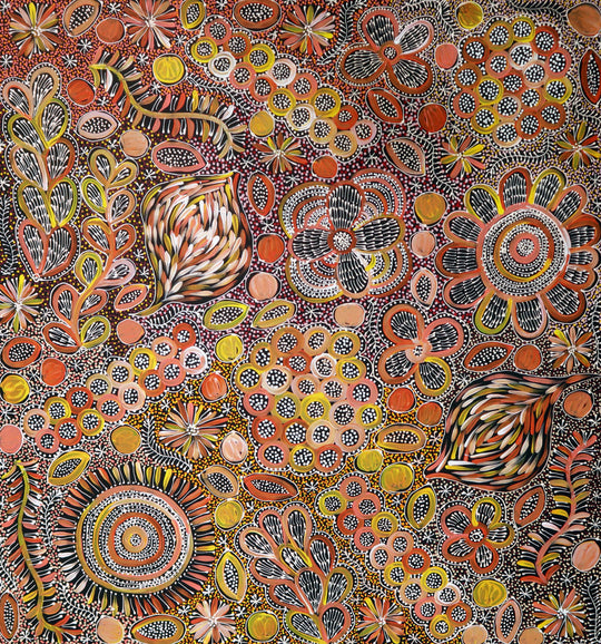 "Women's Ceremony" by Belinda Golder Kngwarreye