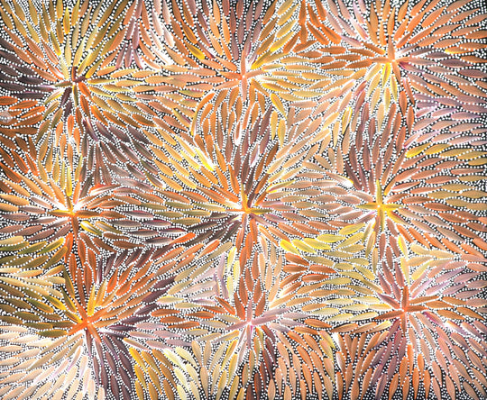 "Bush Medicine Leaves" by Bernadine Johnson Kemarre