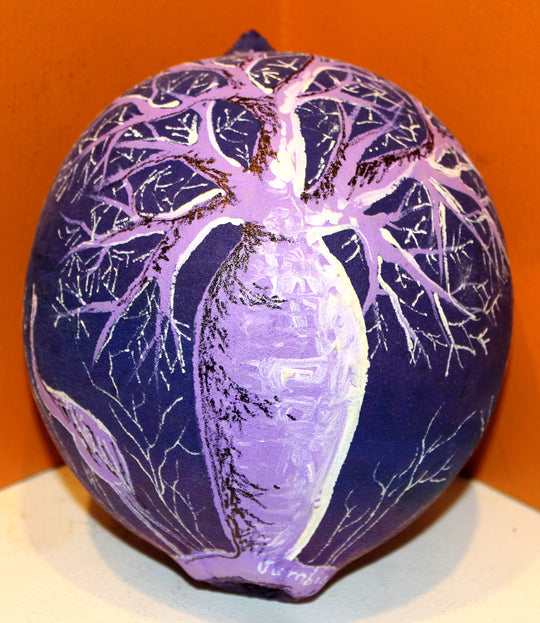 Hand-Painted Boab Nuts by Jumbindi