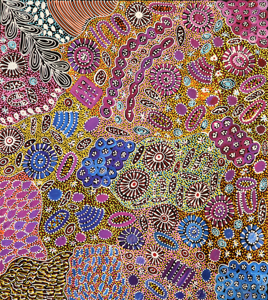 "Women's Ceremony" by Janet Golder Kngwarreye