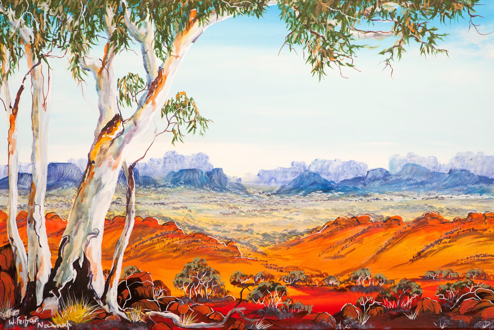 "My Country" Landscapes by Wendy Feifar Nannup & Jumbindi