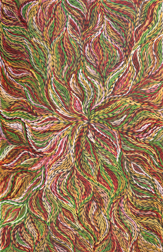 "Bush Medicine Leaves" by Rosemary Petyarre